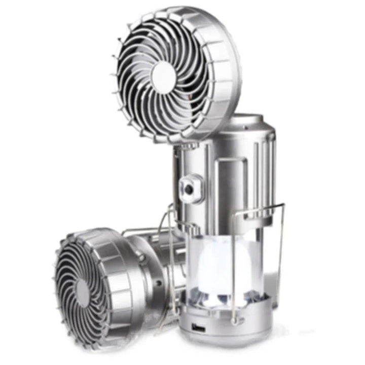 2-in-1 Abenteuer Solarlampe & Tragbarer Ventilator | Karnz