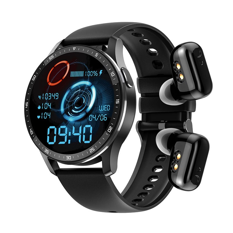2-in-1 Smartwatch mit integrierten Kopfhörern | Karnz