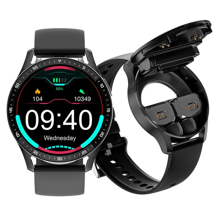2-in-1 Smartwatch mit integrierten Kopfhörern | Karnz