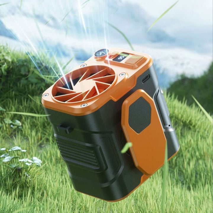 Tragbarer Super-Kühlungs-Hüft-Clipventilator | Karnz