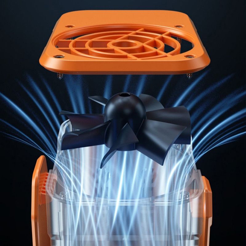 Tragbarer Super-Kühlungs-Hüft-Clipventilator | Karnz