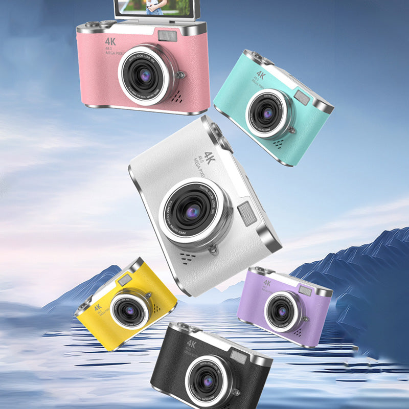 4K HD Digitalkamera mit Klappbildschirm