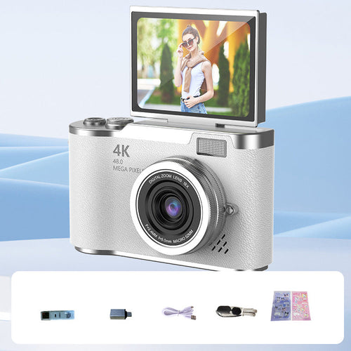 4K HD Digitalkamera mit Klappbildschirm