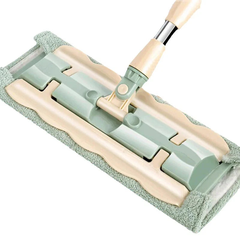 FlexiClean Bodenwischer mit Teleskopstiel & Mikrofaser | Karnz