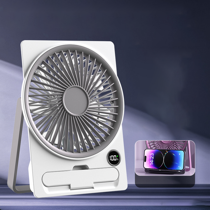 Ultradünner, wiederaufladbarer Mini-Ventilator mit USB-Anschluss | Karnz