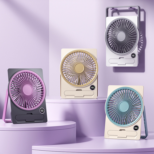 Ultra Slim Card USB Wiederaufladbarer Mini Ventilator | Karnz