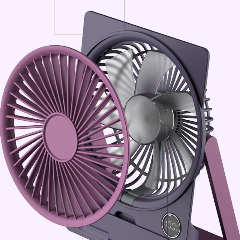 Ultra Slim Card USB Wiederaufladbarer Mini Ventilator | Karnz