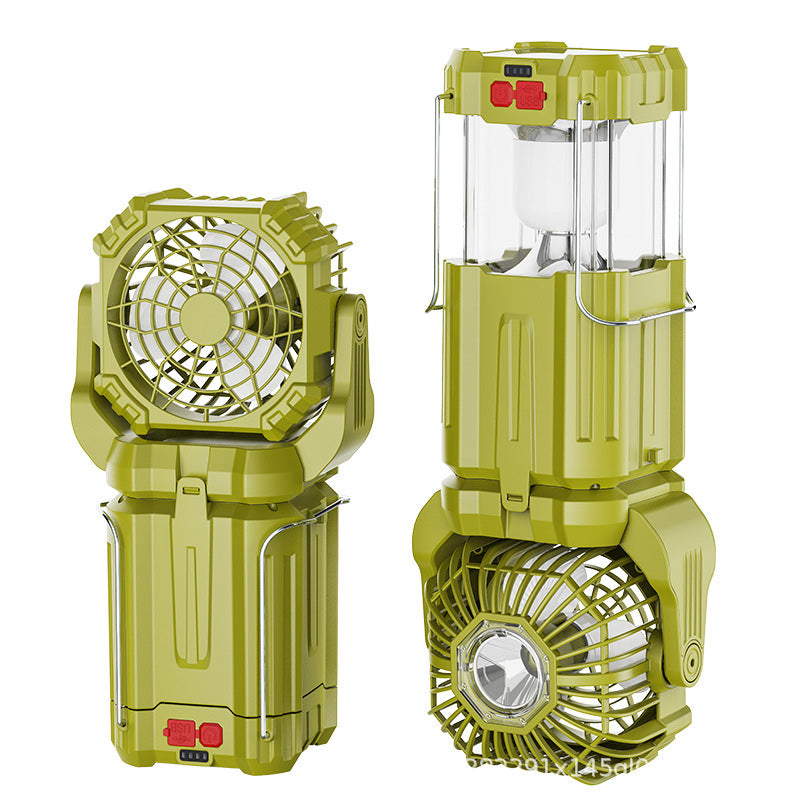 Solar LED Starke Licht Außen Ventilator Laterne | Karnz