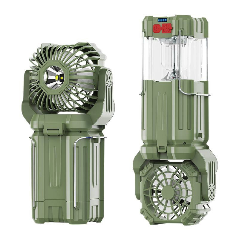 Solar LED Starke Licht Außen Ventilator Laterne | Karnz