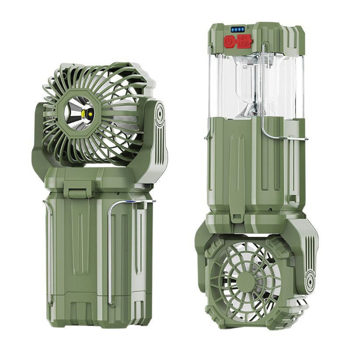Solar LED Starke Licht Außen Ventilator Laterne | Karnz