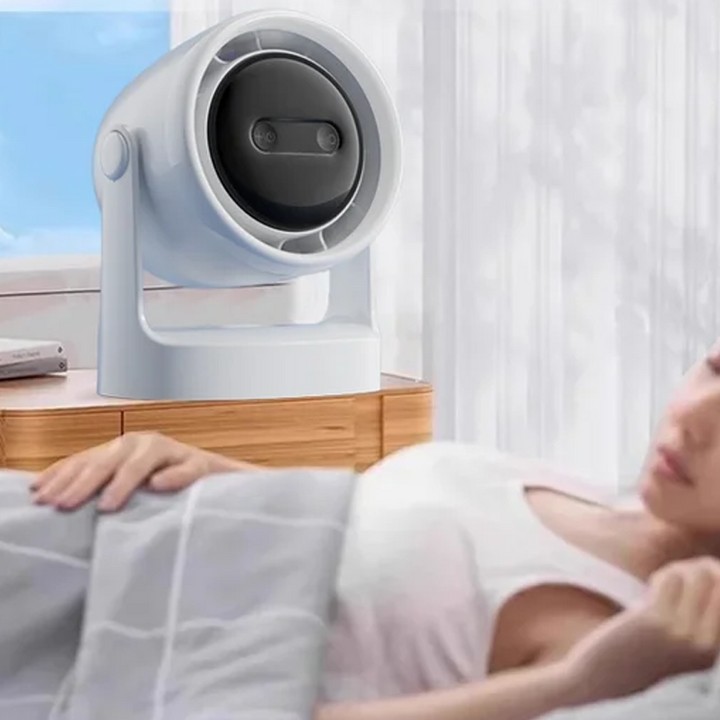 3-in-1 LED Licht & Eingebauter Aromatherapie Diffusor Stiller Mini Ventilator | Karnz