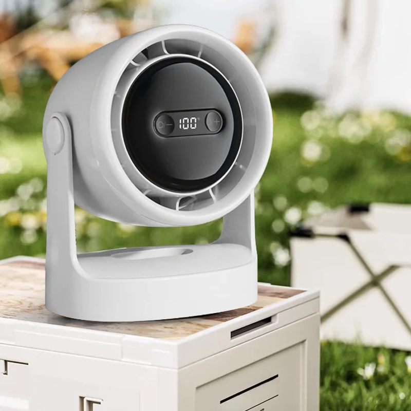 3-in-1 LED Licht & Eingebauter Aromatherapie Diffusor Stiller Mini Ventilator | Karnz