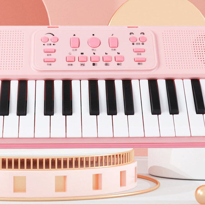 37-Tasten-Piano für Kinder mit Mikrofon