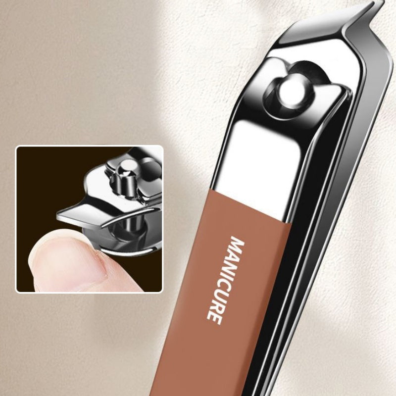 Tragbares 7-teiliges Maniküre-Set mit Nagelknipsern