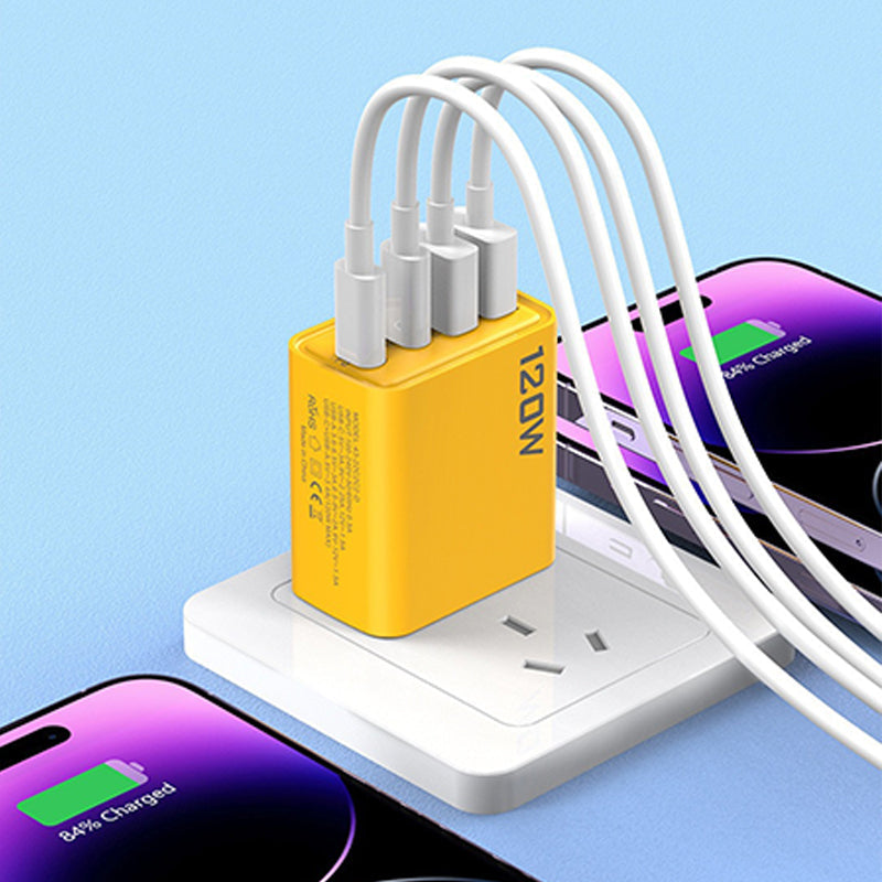 120W USB-Schnellladegerät mit 4 Ports | Karnz