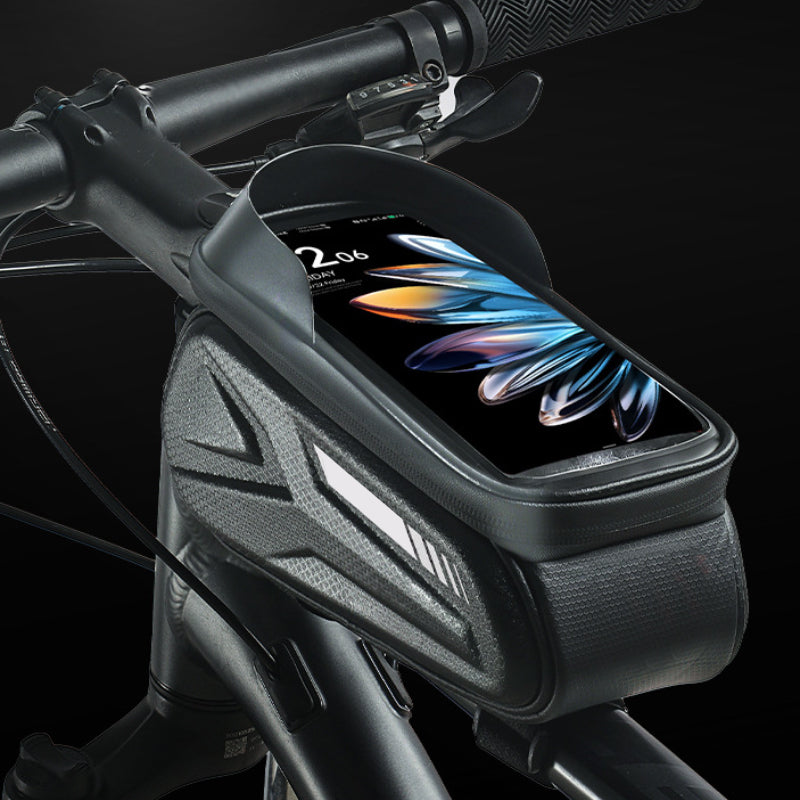Fahrrad Rahmentasche mit Handyhalter wasserdicht | Karnz