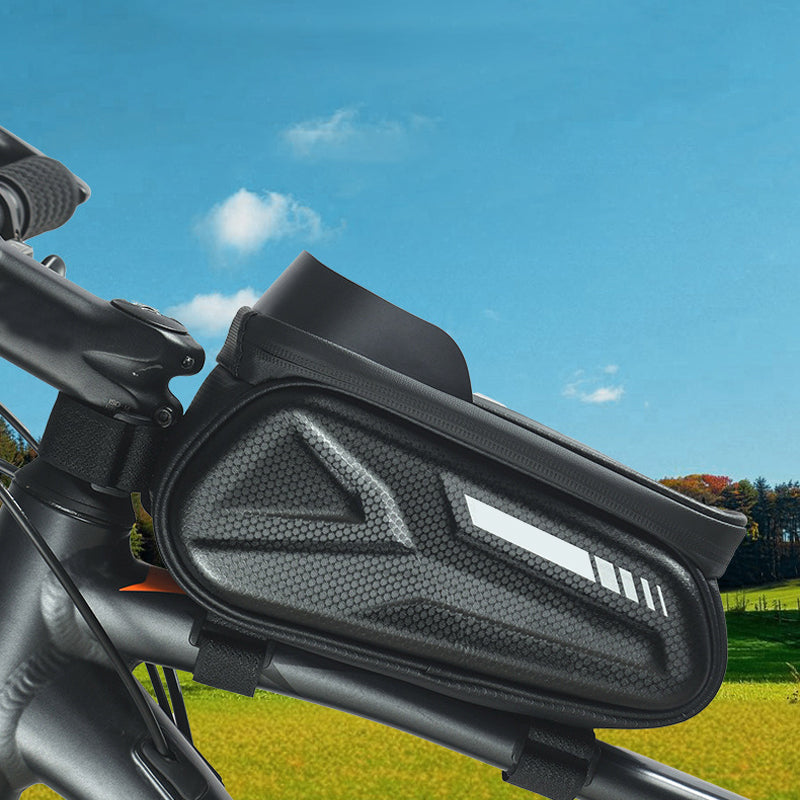Fahrrad Rahmentasche mit Handyhalter wasserdicht | Karnz