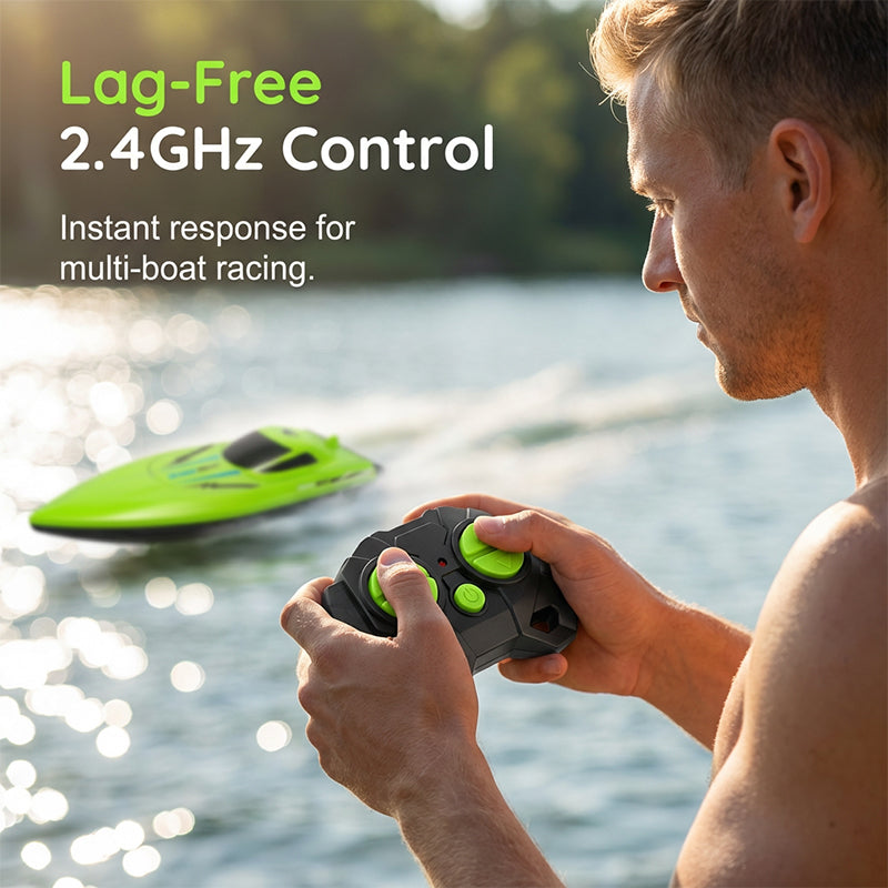 RC-Rennboot mit 2,4-GHz-Fernsteuerung | Karnz