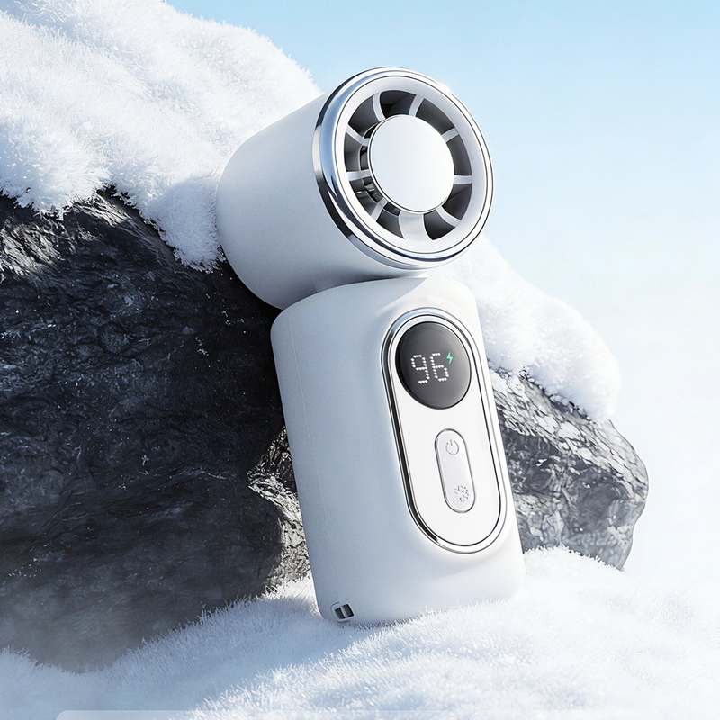 Tragbarer Clip-on Ventilator mit LED-Anzeige | Karnz