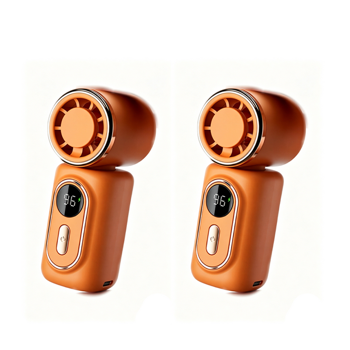 Tragbarer Clip-on Ventilator mit LED-Anzeige | Karnz
