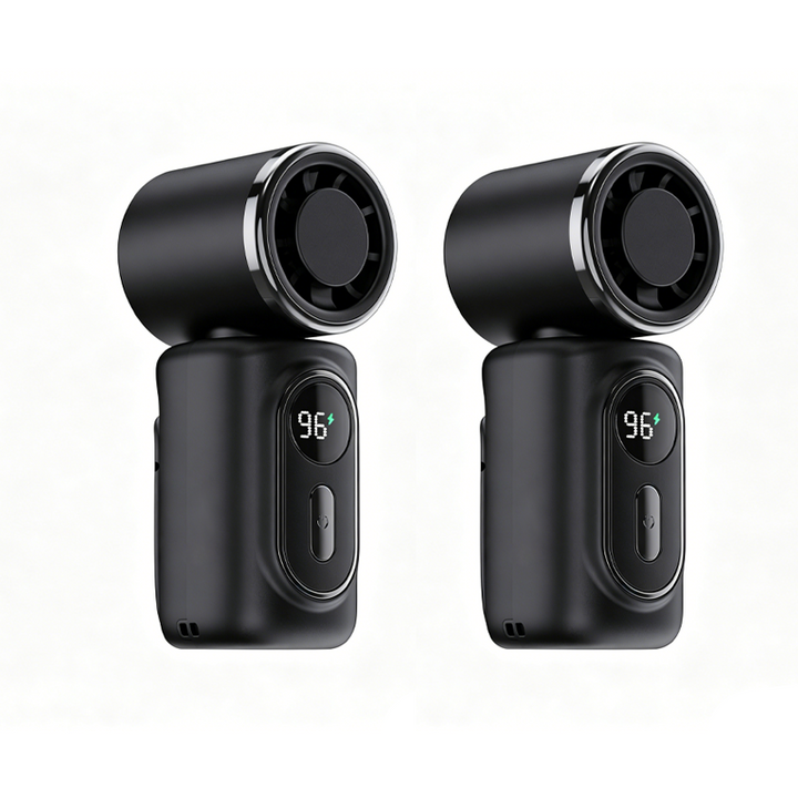 Tragbarer Clip-on Ventilator mit LED-Anzeige | Karnz