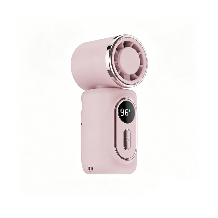 Tragbarer Clip-on Ventilator mit LED-Anzeige | Karnz