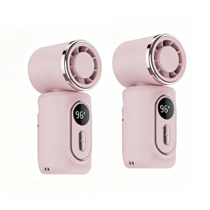 Tragbarer Clip-on Ventilator mit LED-Anzeige | Karnz