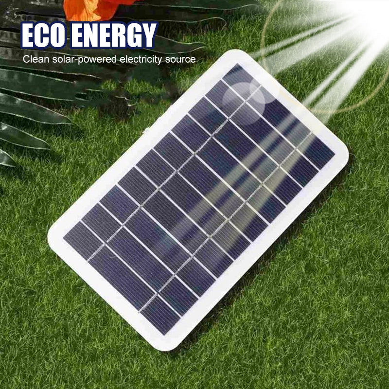 Flexibles Solarpanel 2W 5V mit USB-Ausgang | Karnz