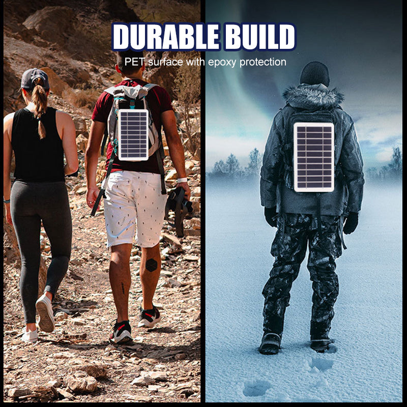 Flexibles Solarpanel 2W 5V mit USB-Ausgang | Karnz