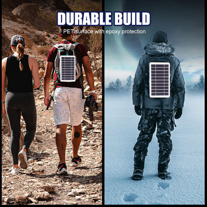 Flexibles Solarpanel 2W 5V mit USB-Ausgang | Karnz