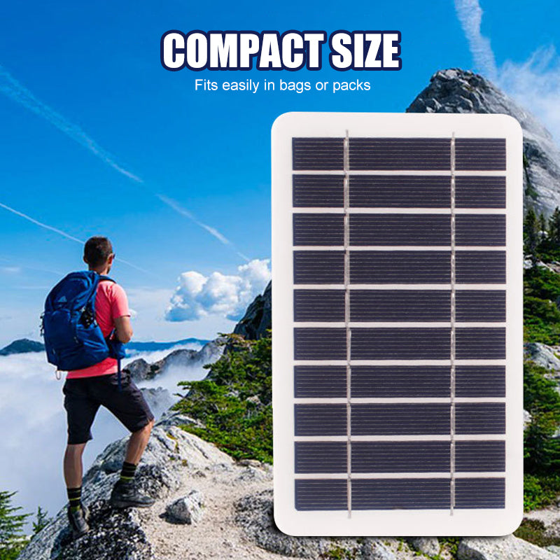 Flexibles Solarpanel 2W 5V mit USB-Ausgang | Karnz