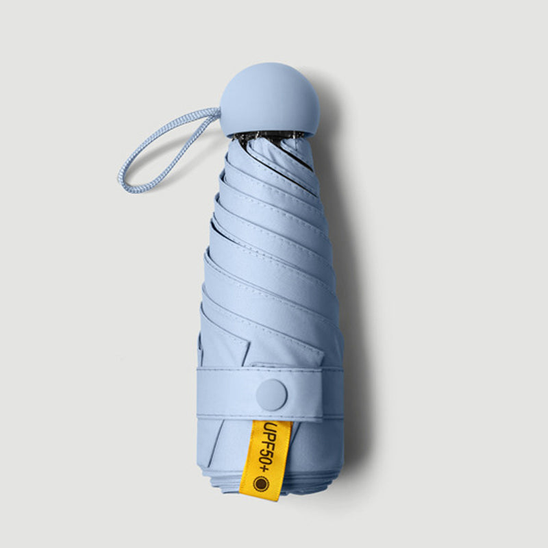 Kapsel-Taschenschirm mit Sonnenschutz | Karnz