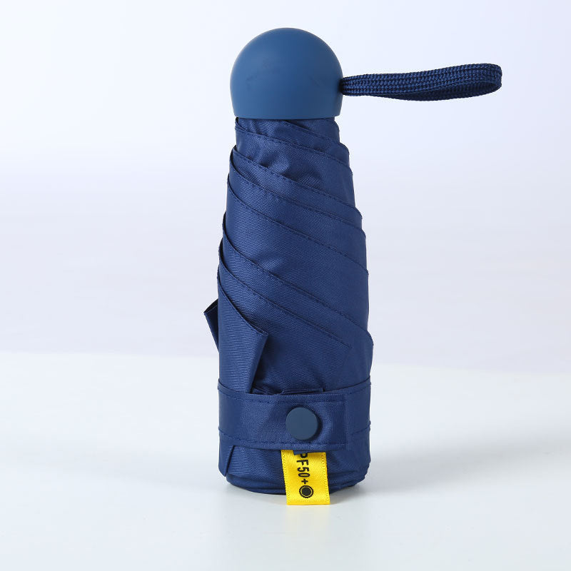 Kapsel-Taschenschirm mit Sonnenschutz | Karnz