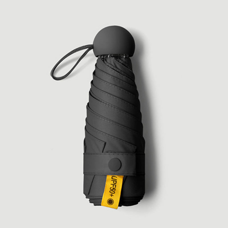 Kapsel-Taschenschirm mit Sonnenschutz | Karnz