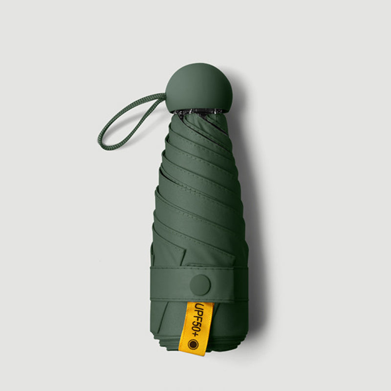 Kapsel-Taschenschirm mit Sonnenschutz | Karnz