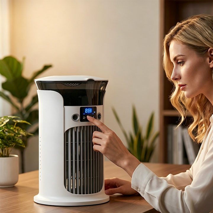 3-in-1 Desktop Luftkühler Fan | Karnz