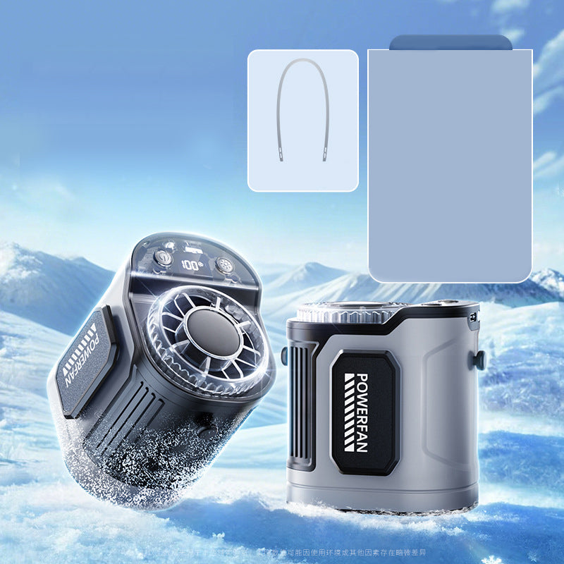 Transportabler Auto Clip-On Ventilator mit LED-Display | Karnz