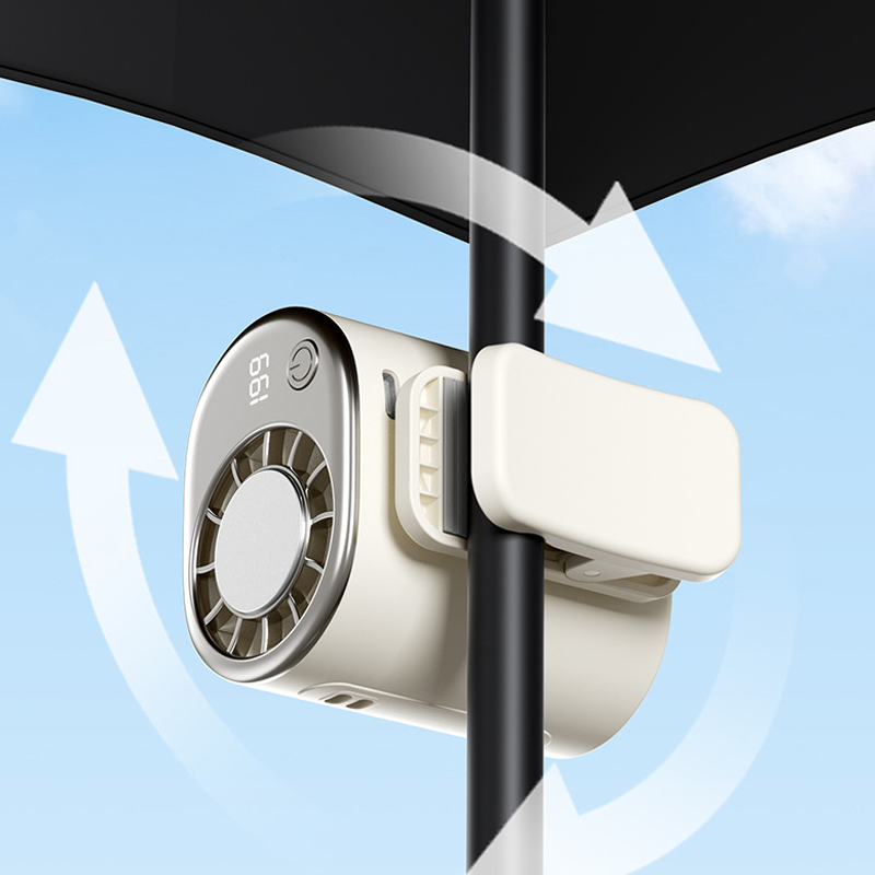 Tragbarer Halbleiter-Kühlventilator mit Clip | Karnz