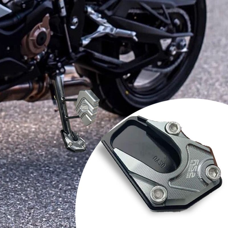 STABILIRIDE – Aluminium-Motorradständerauflage für sicheres Parken