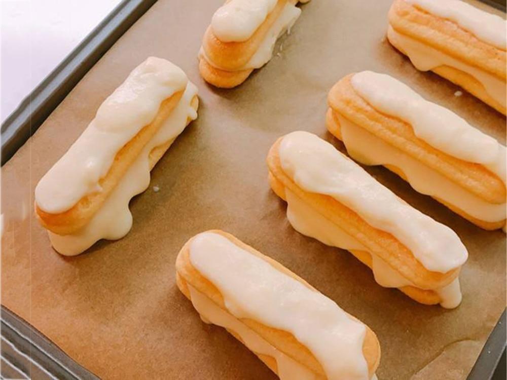 Edelstahl 4 Stück Chrome Éclair Puff Düse | Karnz