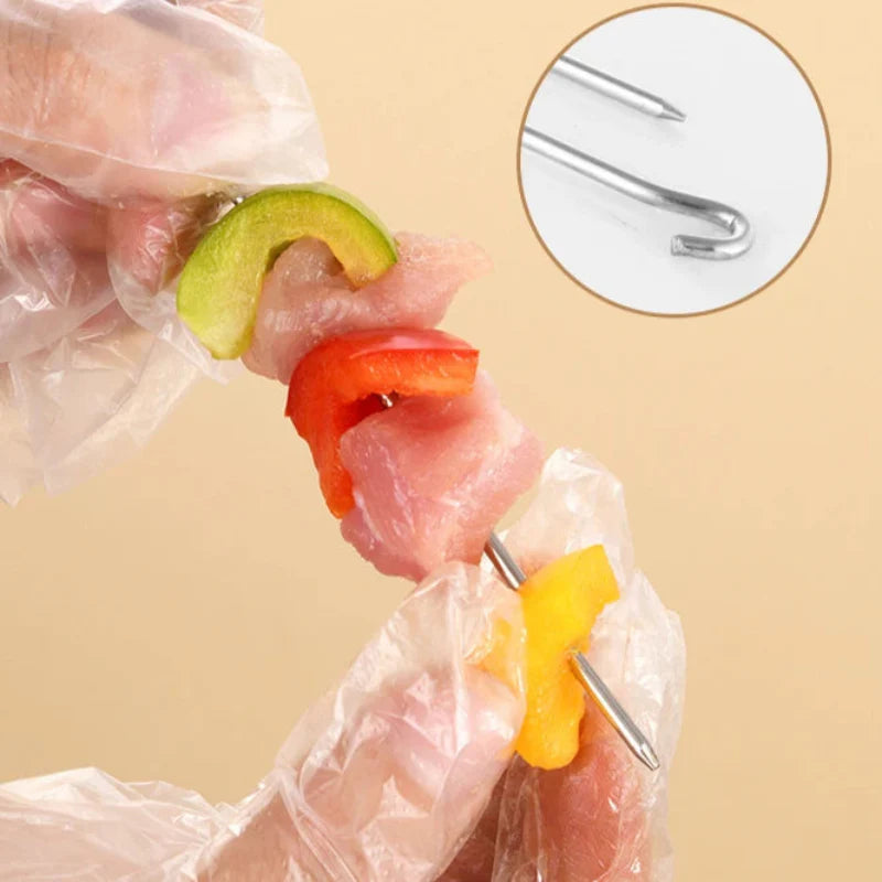 Edelstahl Air Fryer Kebab Rack Vertikale Hängespieße Grill | Karnz