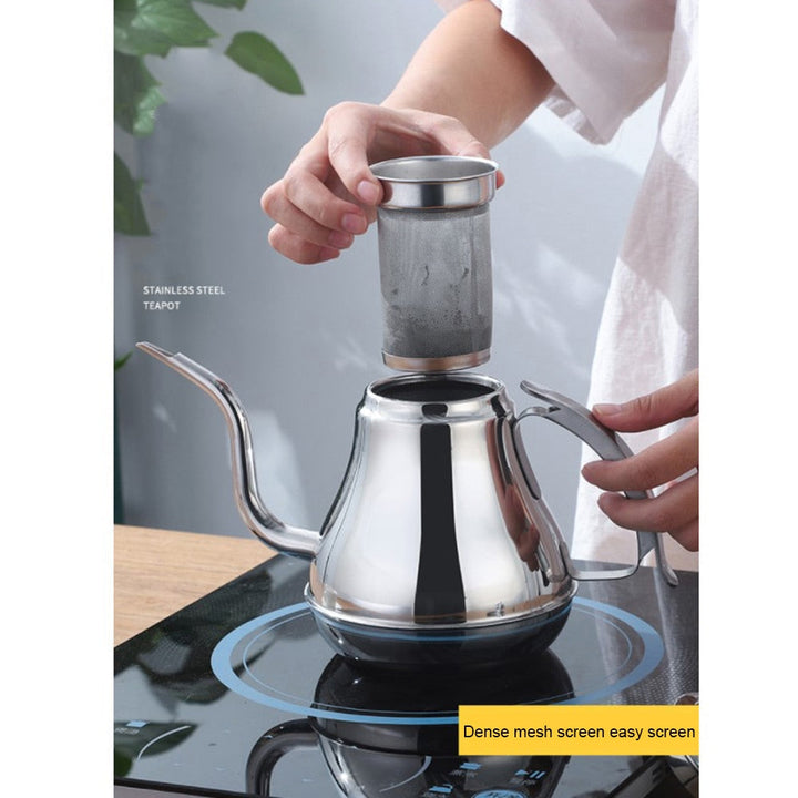 Edelstahl Kaffee Tropfkanne Gooseneck Kessel Tea Maker Mit Filter | Karnz