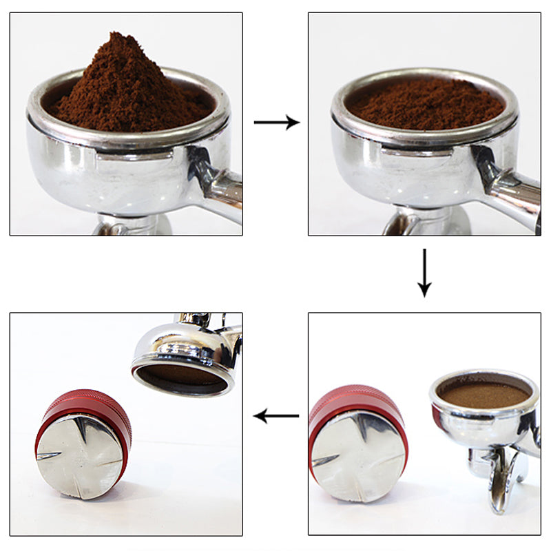 Edelstahl Kaffee Tamper Kaffee Pulver Hammer Kaffee Zubehör | Karnz