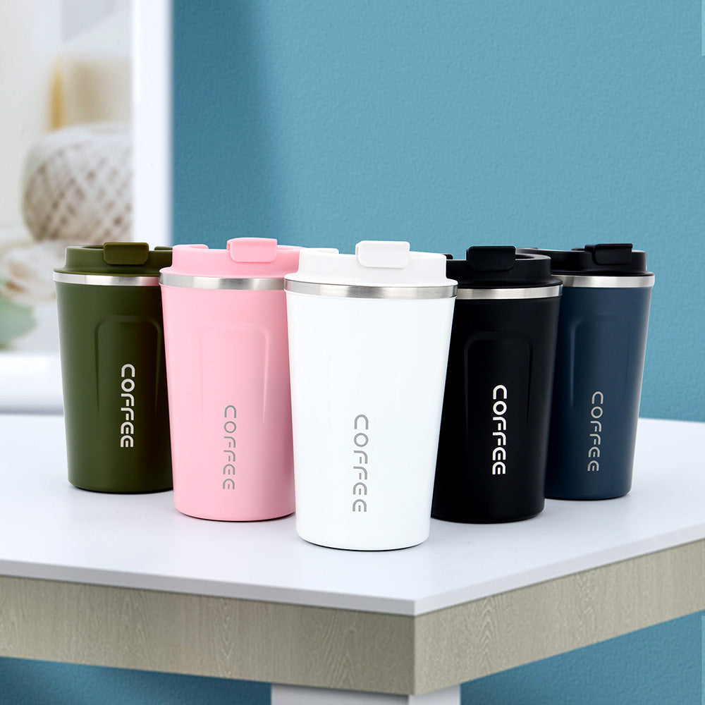 Edelstahl Kaffee Thermosbecher Multifunktionale Tragbare Flaschen Tasse | Karnz