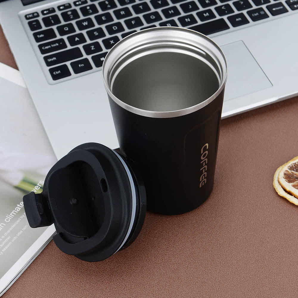 Edelstahl Kaffee Thermosbecher Multifunktionale Tragbare Flaschen Tasse | Karnz