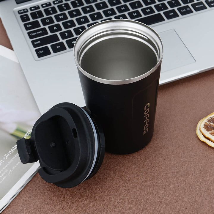 Edelstahl Kaffee Thermosbecher Multifunktionale Tragbare Flaschen Tasse | Karnz