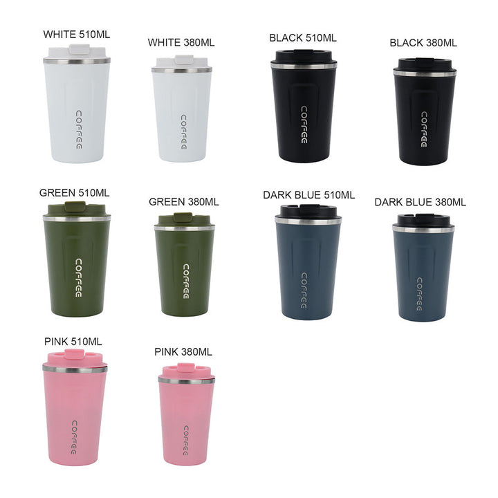 Edelstahl Kaffee Thermosbecher Multifunktionale Tragbare Flaschen Tasse | Karnz