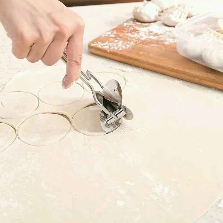 Edelstahl Teigtaschenformer Handmaß Ravioli Form Presse Teigrädchen | Karnz