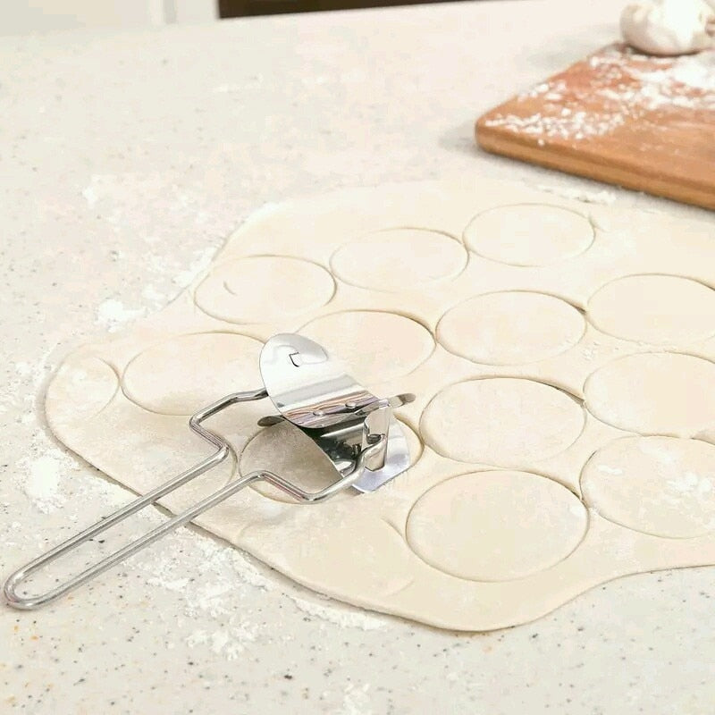Edelstahl Teigtaschenformer Handmaß Ravioli Form Presse Teigrädchen | Karnz