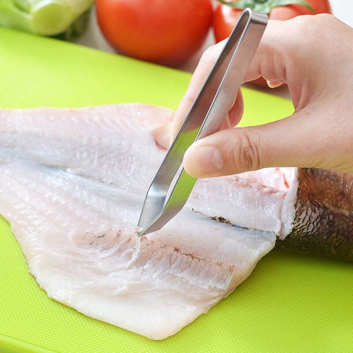 Edelstahl Fischgrätenpinzette | Karnz